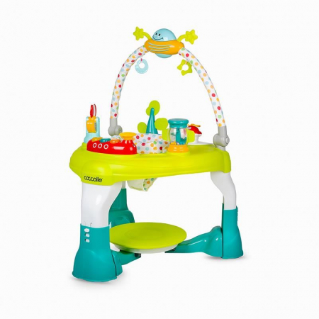Jucarii bebelusi - Centru de activitati Coccolle TasyGo Apple Green