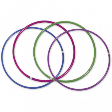 Jucarii de exterior - Cerc gimnastica Hula Hop 80 cm Sclipici