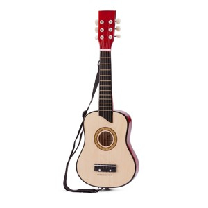 Jucarii muzicale - Chitara 'Luxe' Lemn natur New Classic Toys