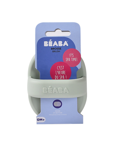 Perie de imbaiat din silicon Beaba Misty Green [1]