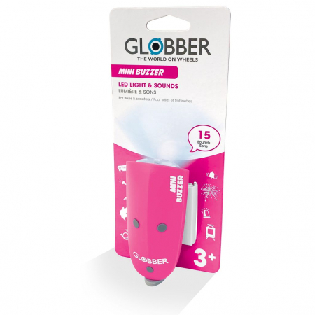 Claxon Globber Mini Buzzer Roz [1]