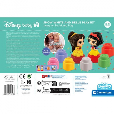 Set cuburi moi Disney – Alba ca Zapada si Belle [4]