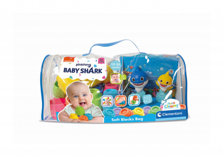 Clemmy - Plasa Cu 22 De Cuburi Si Figurine Rechin [0]