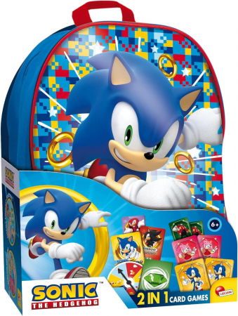 Jocuri educative - Colectie de jocuri in ghiozdanel - Sonic