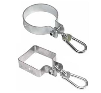 Colier rotund cu carlig pentru leagan - 120mm [1]