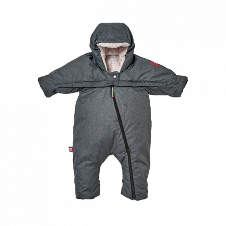Imbracaminte copii - Combinezon Red Castle T-zip 0-6 luni Grey - Resigilat