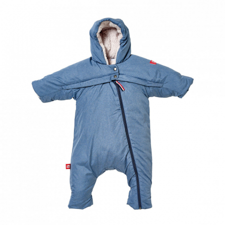Imbracaminte copii - Combinezon Red Castle T-zip 6-12 luni Bleu China