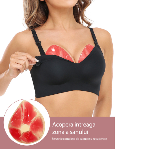 Comprese/perne pentru san Momcozy reutilizabile cald si rece [3]