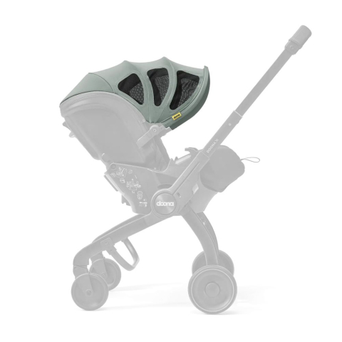 Accesorii transport copii - Copertina de vara pentru scaun auto Doona X Dusty Sage