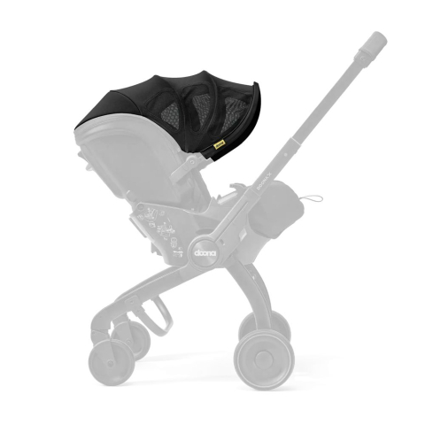Accesorii transport copii - Copertina de vara pentru scaun auto Doona X Nitro Black