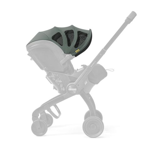 Accesorii transport copii - Copertina de vara pentru scaun auto Doona X Slate Green
