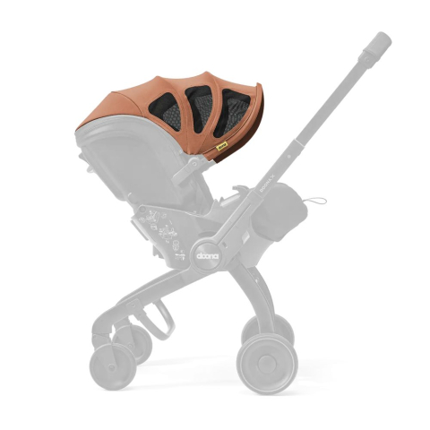 Accesorii transport copii - Copertina de vara pentru scaun auto Doona X Terracotta