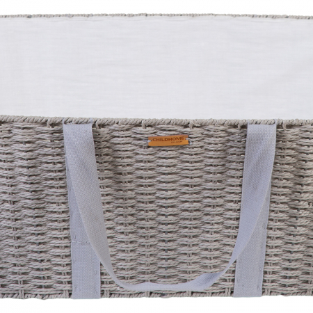 Cos bebe Childhome Moise cu saltea, Gri [2]