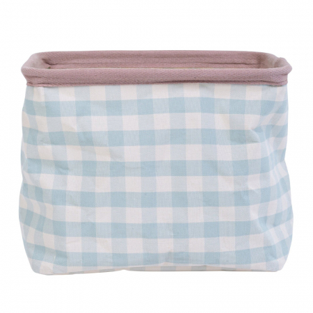 Decoratiuni - Cos depozitare Childhome Vichy 25x20x20 cm
