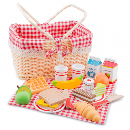 Cos Pentru Picnic cu Alimente, New Classic Toys [1]