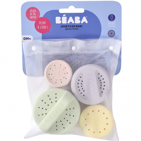 Set 4 jucarii de baie Beaba din silicon [2]