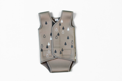 Sporturi Copii - Costum din neopren pentru bebelusi (0-6 luni) bblüv Wräp 2.0 Sand