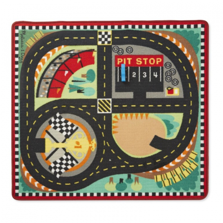 Covor de joaca Intrecere cu masini - Melissa and Doug [1]