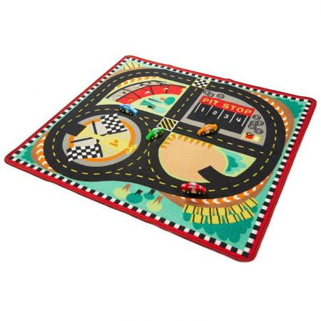 Covor de joaca Intrecere cu masini - Melissa and Doug [0]