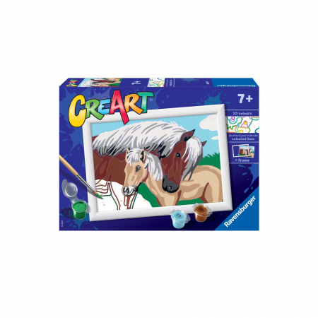 Creart - Pictura Calut Si Manz [1]