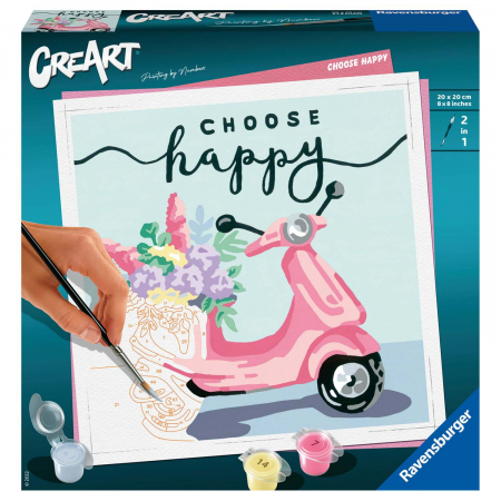 Creart - Pictura Scuter Choose Happy [1]