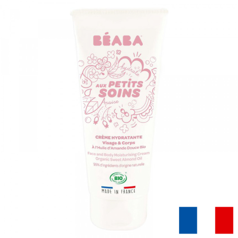 Produse pentru baie - Crema hidratanta pentru bebelusi Beaba 100 ml, Certificat Organic
