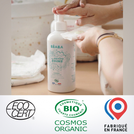Crema pentru schimbarea scutecului Beaba 500 ml, Certificat Organic [3]
