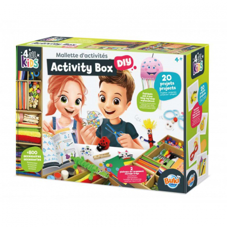 Arta si creatie - Cutia cu activitati Buki France DIY