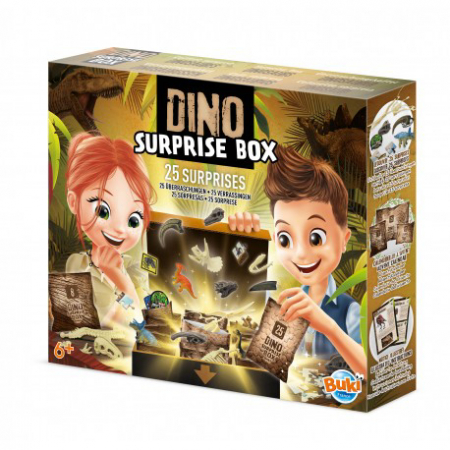 Figurine jucarii mici - Cutie cu surprize Buki France Dino