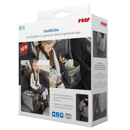 Accesorii transport copii - Cutie organizatoare pliabila pentru auto Reer TravelKid Box