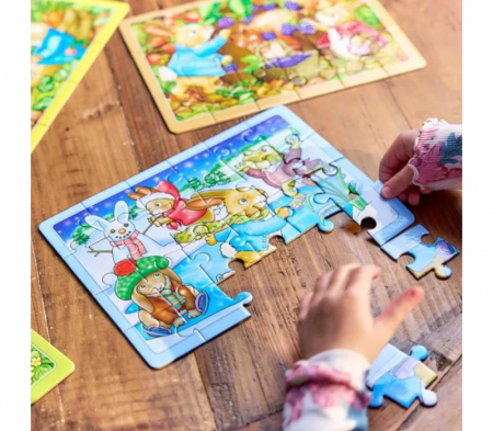 Cutie puzzle x 4 Peter Rabbit [2]