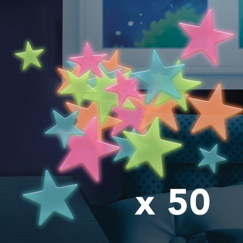 Stele 3D Fosforescente Multicolore [1]