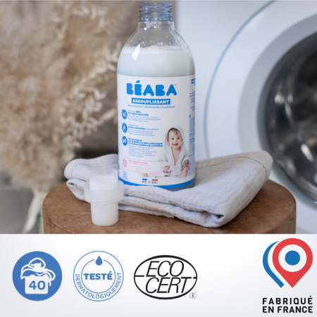 Balsam de rufe Beaba Flori de Mar 1 L/40 spalari, Certificat Ecocert [2]