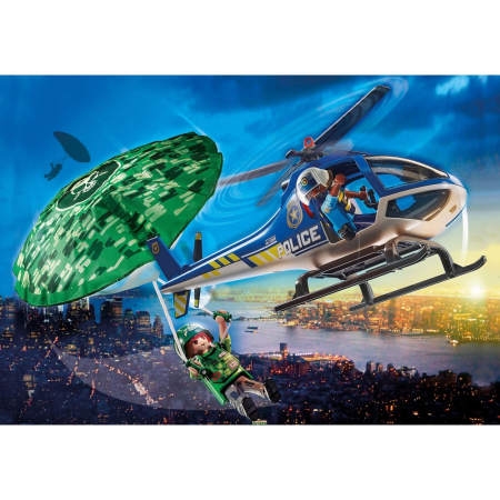 Elicopter De Politie Si Parasutist Playmobil [1]