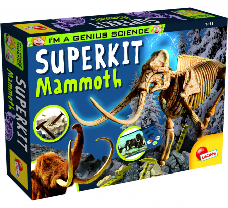 Jocuri educative - Experimentele micului geniu - Kit paleontologie mamut