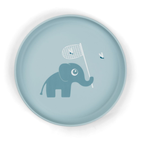 Articole hranire copii - Farfurie Done by Deer Foodie Elphee Blue