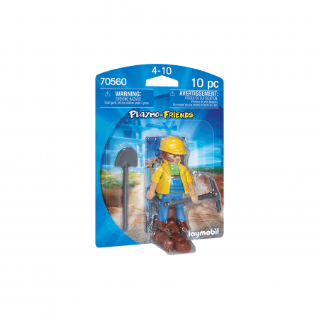 Figurina Muncitor In Constructii Playmobil [0]
