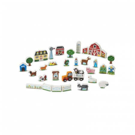 Figurine din lemn Ferma Melissa and Doug [1]