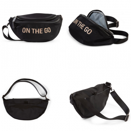 Geanta Childhome Banana On The Go Negru [2]