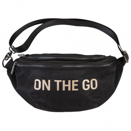 Genti bebe - Geanta Childhome Banana On The Go Negru
