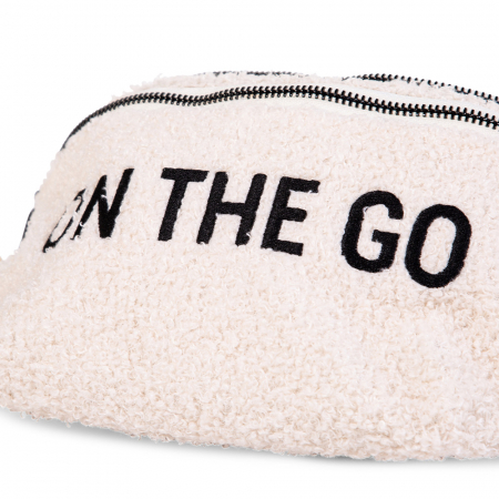 Geanta Childhome Banana On The Go Teddy Alb [1]