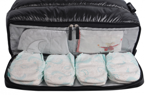 Geanta de infasat Baby On Board Doudoune Classic Black [5]