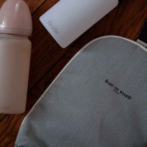 Geanta de infasat Baby On Board Juliette Pebble Grey [5]