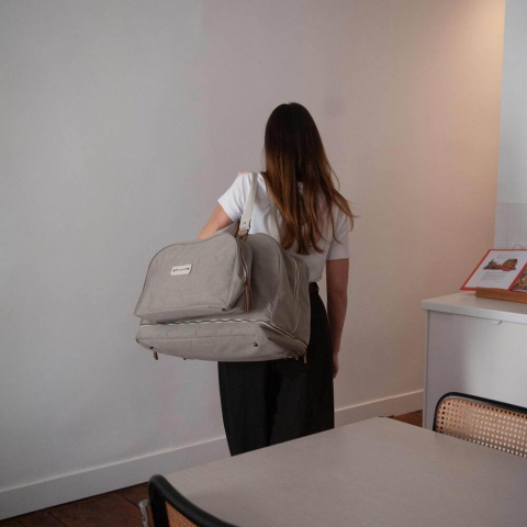 Geanta de infasat Baby On Board Juliette Pebble Grey [6]