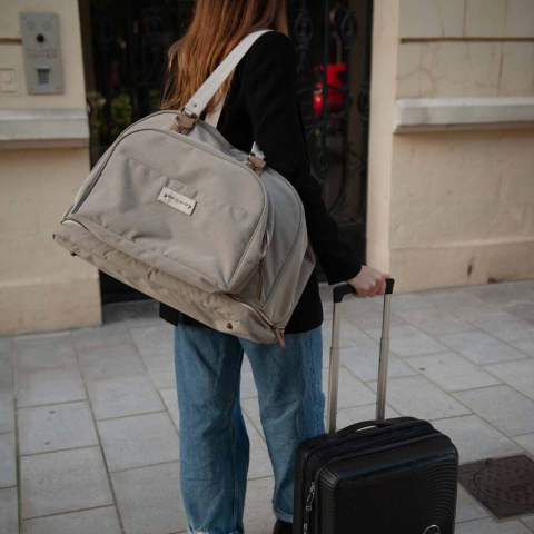 Geanta de infasat Baby On Board Juliette Pebble Grey [7]