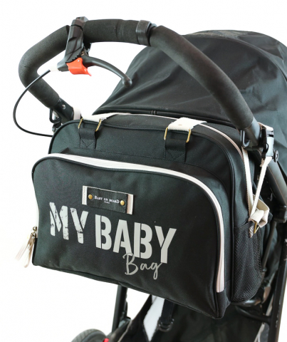 Geanta de infasat Baby On Board Simply My Baby Noir [2]