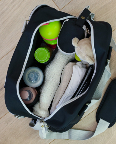 Geanta de infasat Baby On Board Simply My Baby Noir [3]