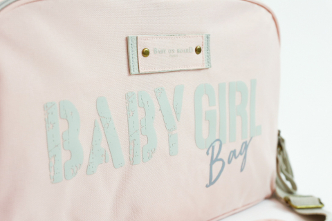Geanta de infasat Baby On Board Simply My Baby Rose [2]