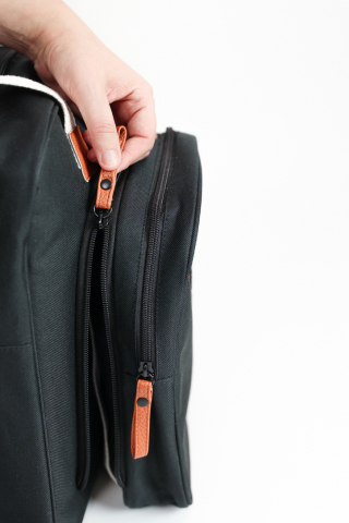 Geanta de infasat Baby On Board Square Duo Black [5]