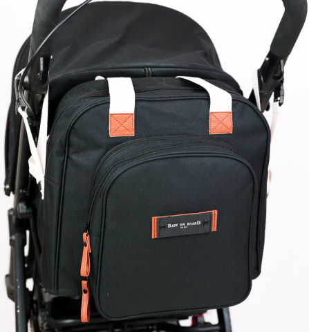 Geanta de infasat Baby On Board Square Duo Black [3]